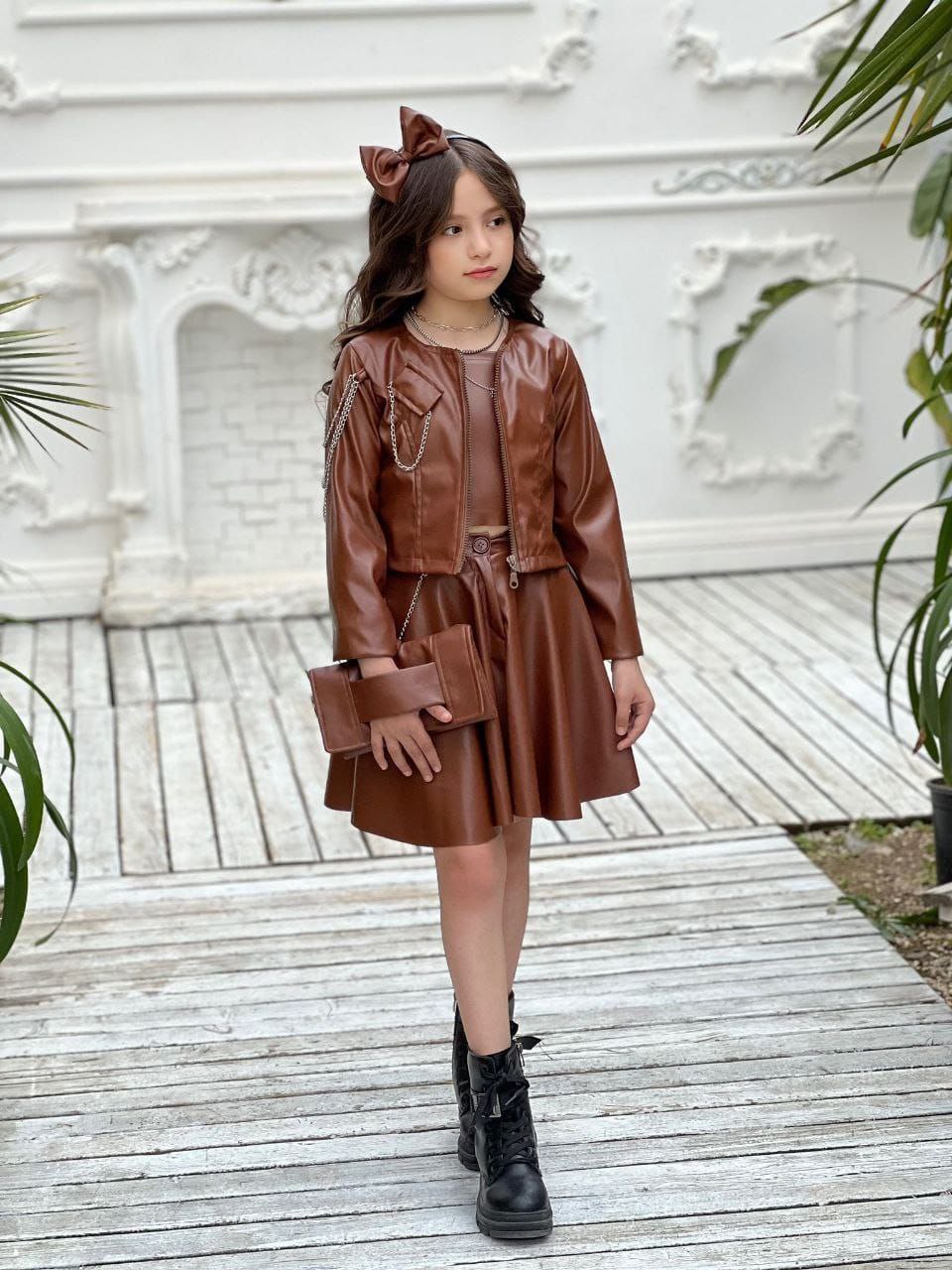 Shop from wide range of winter clothes from dresses and girls sets. Made in Turkey and shipping to Kuwait 