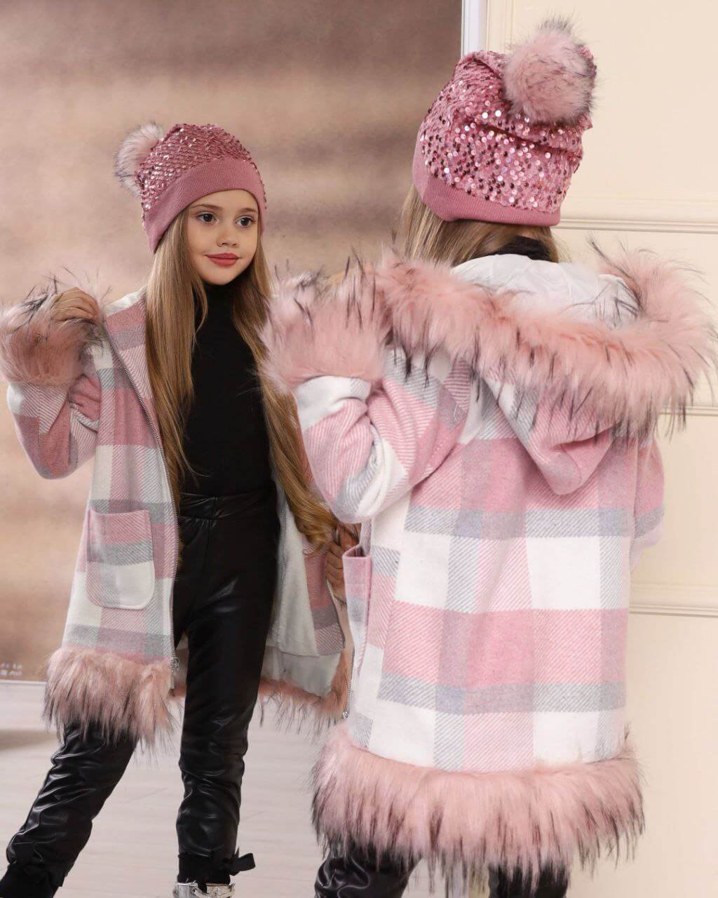 Pink Jacket & Hat