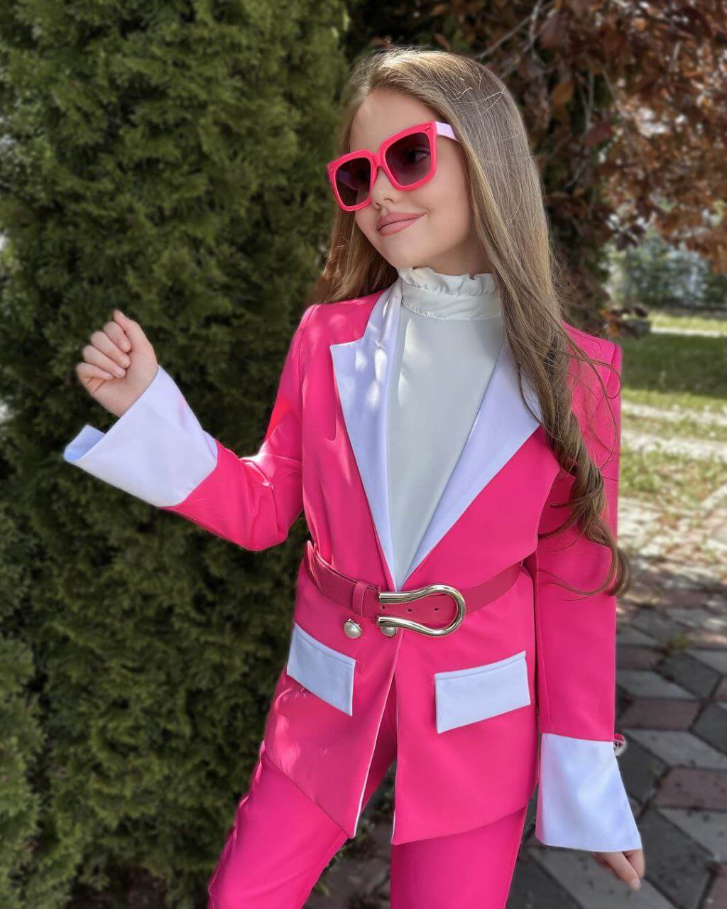 Magenta Suit Set