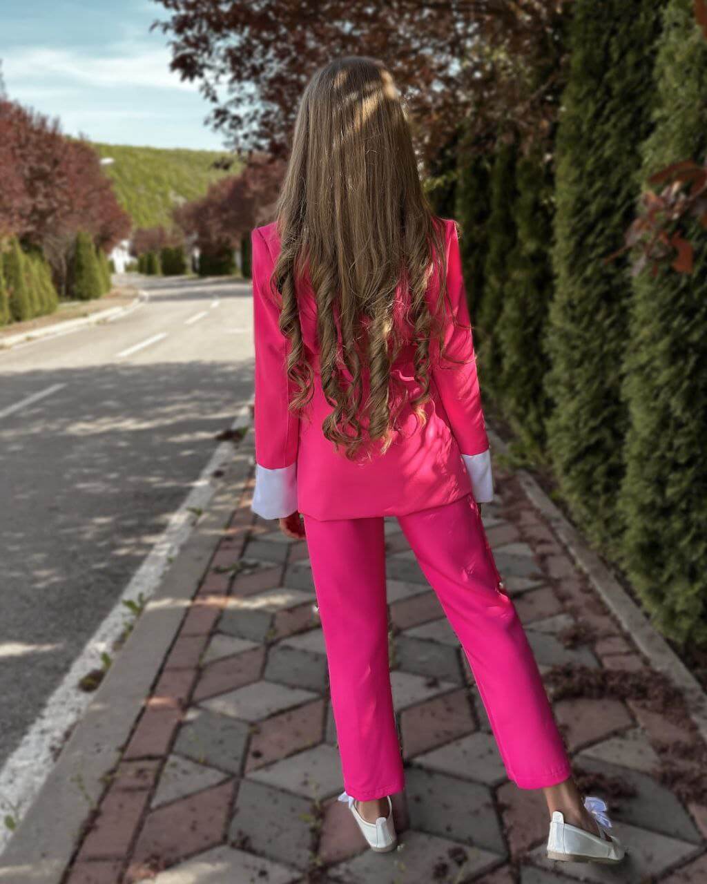 Magenta Suit Set