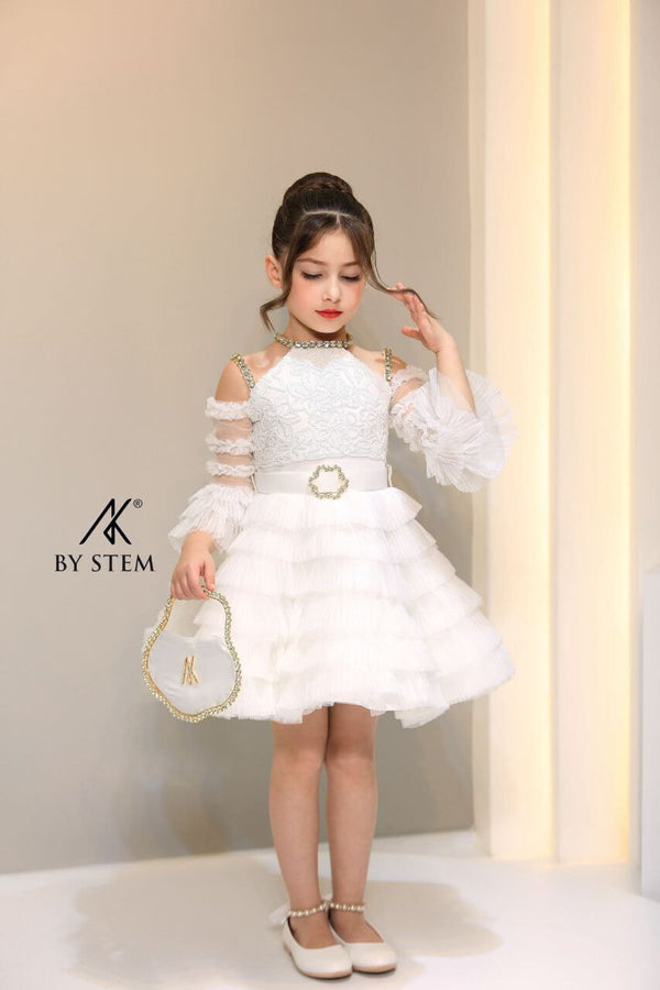 White Stem Dress