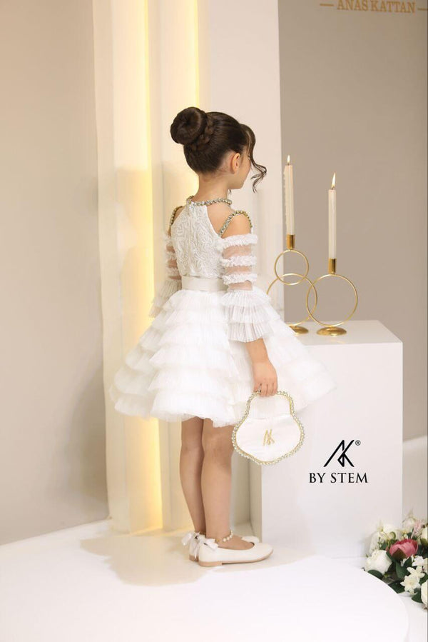 White Stem Dress