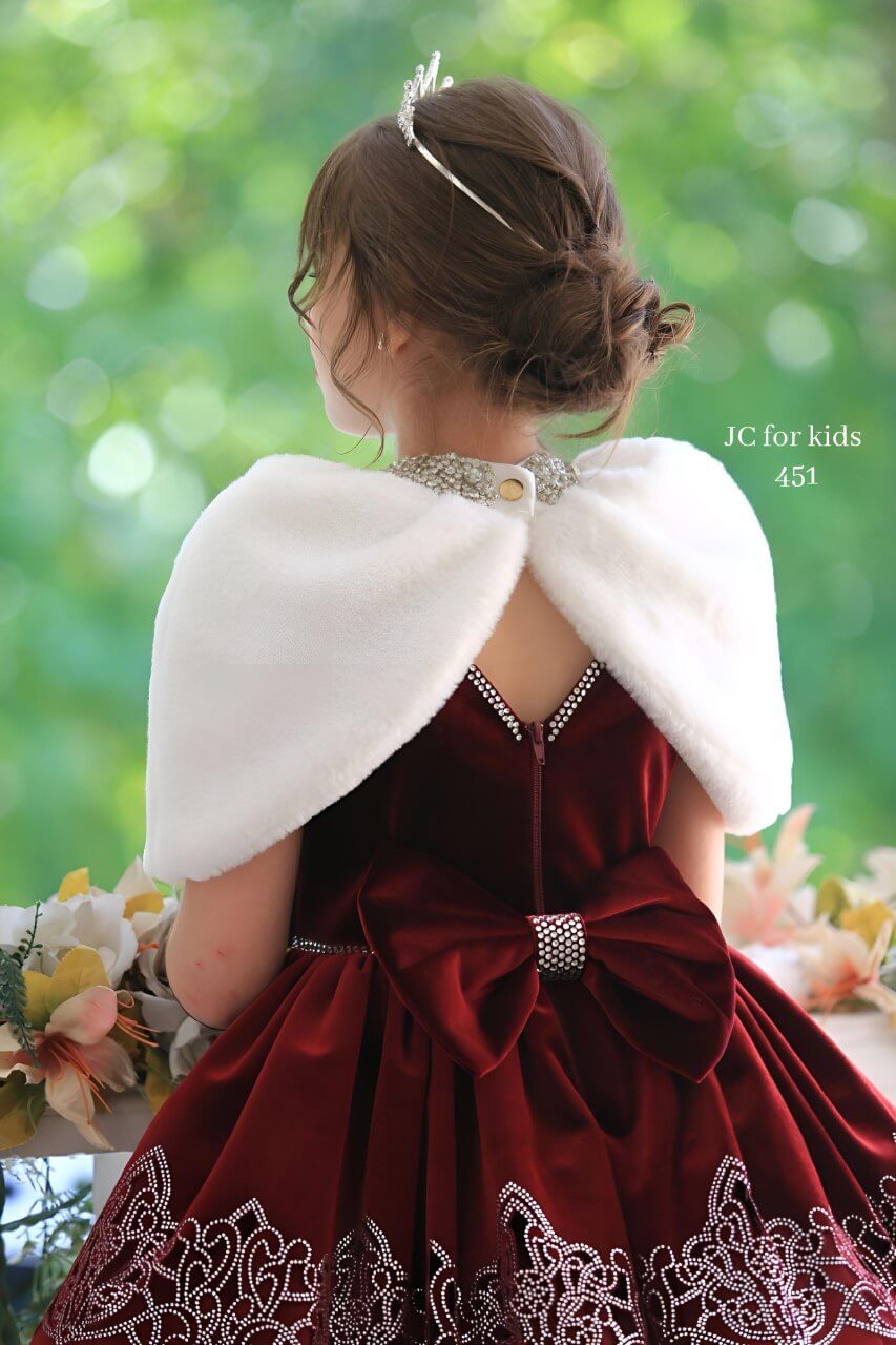 Red Winter Princess Dress