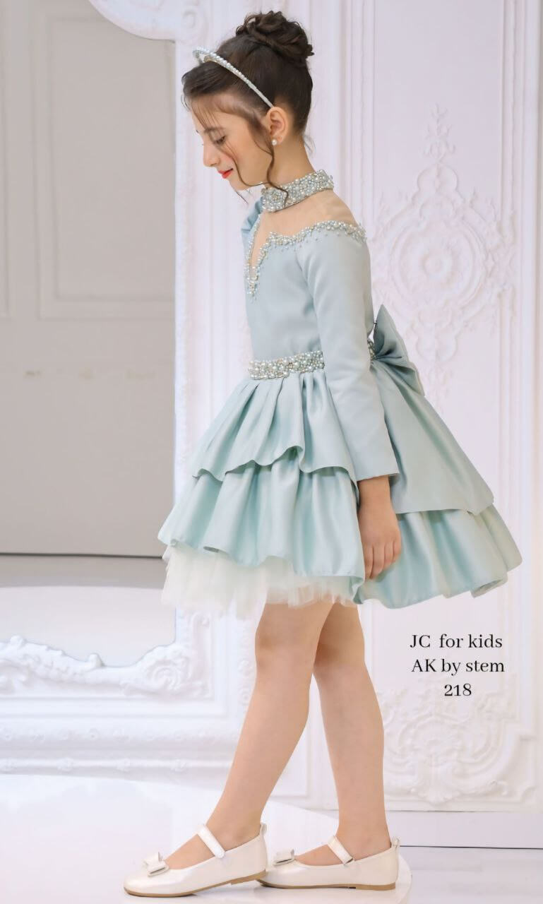 Elegant Tiffany Layered Dress