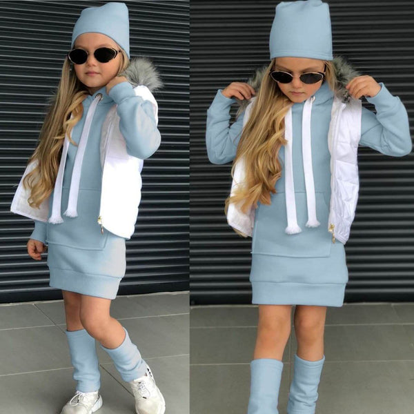 Dress, Jacket, Socks & Cap